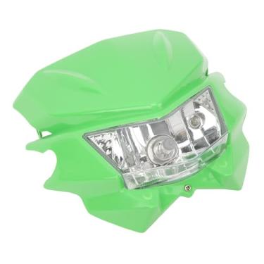 Imagem de Generic Farol de motocicleta DRL, instalação simples LED à prova d'água farol de motocicleta ajustável seguro DC12V para motocicleta Dirt Bike MX Motocross Enduro (verde), Generici7e6yknxtr-13
