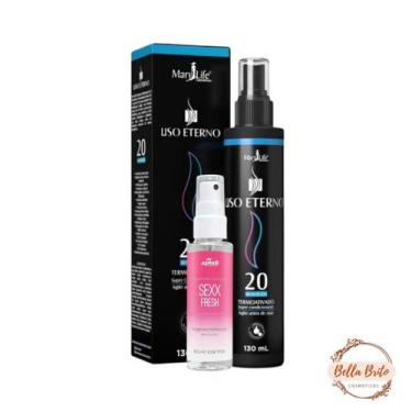 Imagem de Kit proteção e perfume c/ spray térmico liso eterno e perfume capilar 