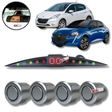 Imagem de Sensor De Estacionamento Ré Visor Slim Peugeot 208 Todos - Tech One, P