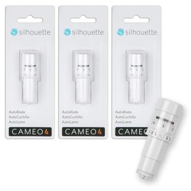 Imagem de Silhouette AutoBlade Pacote com 3 – Corte de precisão para vinil, cartolina e mais – Lâminas de ajuste automático para Silhouette Cameo 4, Plus, Pro, Curio 2 e Portrait 3