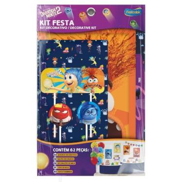 Imagem de Kit Festa Divertidamente - Embalagem com 1 unidade.