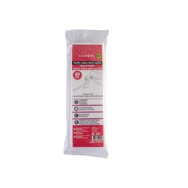 Imagem de Kit 50 Papel para Depilação Falso Tecido Tnt Profissional Dompel