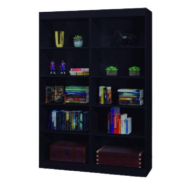 Imagem de Estante Livreiro Multiuso 8 prateleiras 1,71m Office Preto J&A