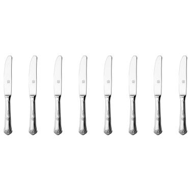 Imagem de Kit 8 Facas de Sobremesa Hercules Classique Aço Inox 493-006P