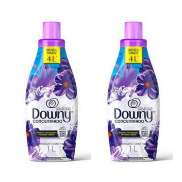 Imagem de Amaciante de roupas concentrado Downy - Lírio do Campo - 1L Kit 2unid