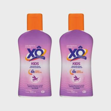 Imagem de Kit 2 Repelente Xô Inseto Kids Loção 100ml Cada