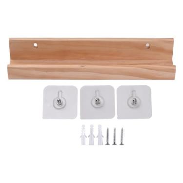 Imagem de Prateleira Montagem Na Parede Armazenamento De Registro, 12 Polegada Madeira De Pinho Prateleiras Flutuantes Record Stand para Organizador Livro CD Home Offices Sala De Espera (Vs-c)