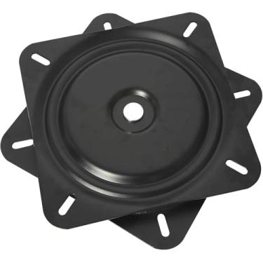 Imagem de Plutreas Banco de bar resistente de substituição giratória para cadeira reclinável, placa giratória de banco de bar (30,5 cm)