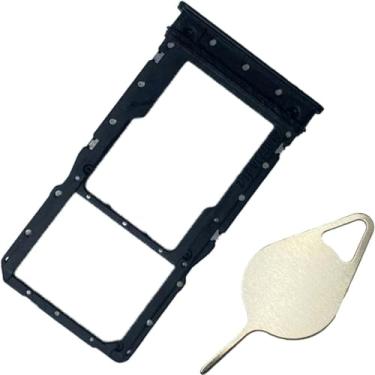Imagem de SECRETIGER Suporte de bandeja de cartão SIM com pino de substituição - Compatível com Moto rola Moto G Power 2024 XT2415 - Instalação ideal do cartão SIM