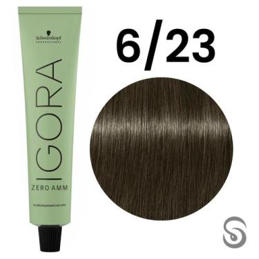 Imagem de Igora Zero Amm 6/23 Louro Escuro Fumê Mate 60 ml - Schwarzkopf, UNICA