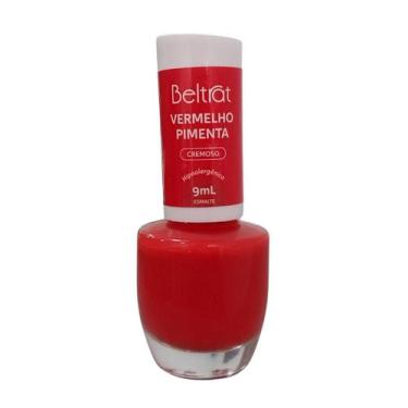 Imagem de Esmalte beltrat vermelho pimenta cremoso 9ml