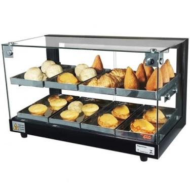 Imagem de BD8 - Estufa Beta para salgados com 8 bandejas Dupla Preto - 220V - Om