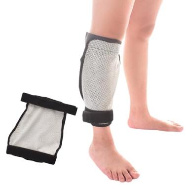 Imagem de WEEOATAR Suporte de bolsa de perna suprimentos de cateter urinário, respirável e fácil de usar dispositivo de estabilização de cateter com bolso para bolsas de coleta de urina para homens e mulheres