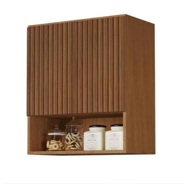 Imagem de Armario Aéreo Organizador Multiuso Quarto Sala Bela 2 Portas - Mega Fa