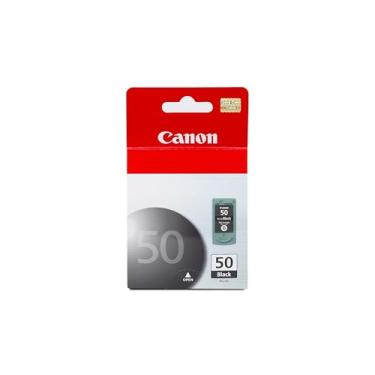 Imagem de Canon Cartucho de tinta PG-50 0616B002AA Fax-JX200 JX210 Pixma MP150 MP160 MP180 MP450 MP460 MX300 MX310 MX318 PIXUS iP2500 (preto) em embalagem de varejo