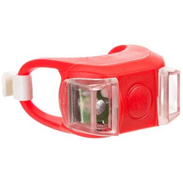 Imagem de Lâmpada traseira de silicone para bicicleta Bright Eyes com luz de LED (vermelha), Red Single, One-Size
