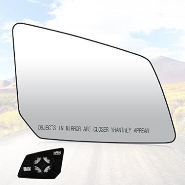 Imagem de Youxmoto Substituição de vidro retrovisor do lado direito do passageiro para GMC Acadia/Chevy Traverse/Saturn Outlook 2007-2016, com placa de suporte de vidro aquecido, substitui ‎15951928, 25990004