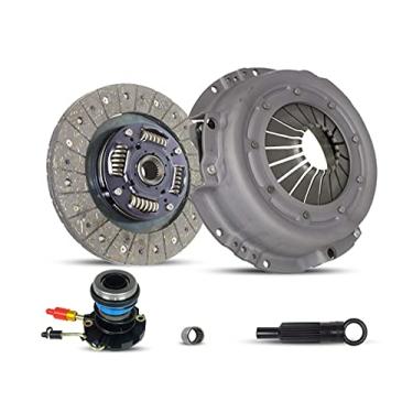 Imagem de Kit de embreagem e escravo compatível com Aerostar Ranger B2300 Base XL XLT Splash STX SE Sport 2 portas 1993-1994 2.3L L4 Gas SOHC 3.0L V6 Gas OHV naturalmente aspirado (07-093S)