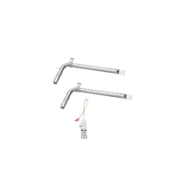 Imagem de Pacote com 2 queimadores de forno de aço inoxidável PB050012 e 1 pacote PB040001 substituição de ignição de forno a gás para Viking