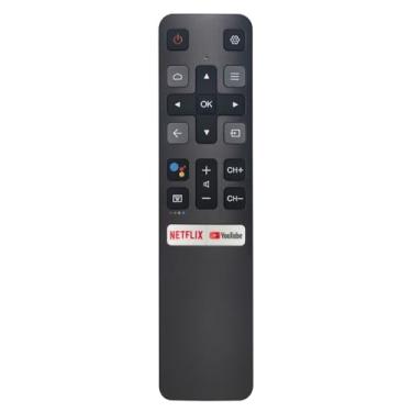Imagem de Controle remoto de substituição RC802V FNR1 adequado para TCL Smart TV, compatível com TCL Smart TV 43P30FS 32P30S 49P30FS 32S6500A 65P8S 65P8 55P8S 55P8 55EP680 50P8S 50P8 49S688 00FS 40 9S6800