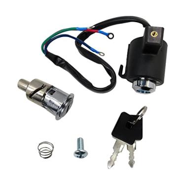 Imagem de Conjunto de substituição de chave de ignição para Harley-Davidson XL1200CP Sportster 1200 personalizado H-D1 2011