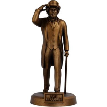 Imagem de Estátua Exu Ferrabrás Imagem Umbanda Candomblé (Cor Cobre Antigo)