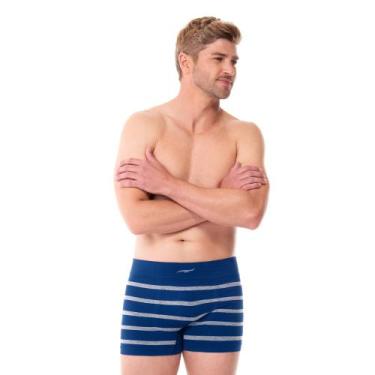 Imagem de Kit 10 Cueca Boxer Sem Costura Cores sortidas Adulto Zee Rucci, G, Sor