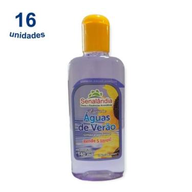 Imagem de Kit 16 Aromatizante Concentrado Desinfetante Cheirinho Perfumado 140ml