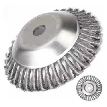 Imagem de Escova De Aço Para Roçadeira Profissional - Sa, Songle, Nakazaki Ou Si