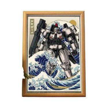 Imagem de Kawaii Japonês Estilo Showa Gundam Poster Adesivos Hd Arte Murais De P