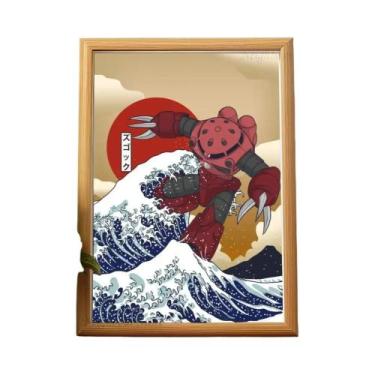 Imagem de Kawaii Japonês Estilo Showa Gundam Poster Adesivos Hd Arte Murais De P