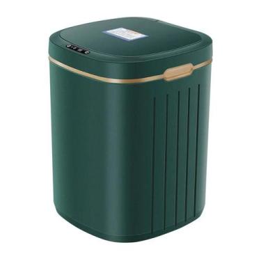 Imagem de Lixeira Inteligente De Luxo Com Sensor Automático De 13L Para Banheiro