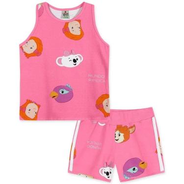 Imagem de Conjunto Curto Lilica Ripilica Regata e Short Mundo Ripilica