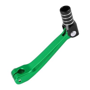 Imagem de A ABSOPRO Alavanca de câmbio dobrável de motocicleta para Honda CRF150F 2003-2017 Braço de alavanca de mudança de pedal verde preto prateado