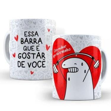 Imagem de Caneca Dia dos Namorados  Casal Personalizada Flork Engraçada - loja d