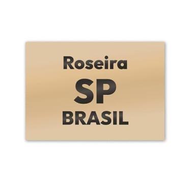 Imagem de Imã de Geladeira Roseira São Paulo MDF 8x5 para Recordação