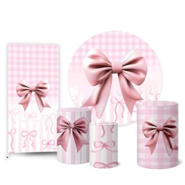 Imagem de Trio Capas Cilindro + Painel Redondo + Lateral Laços (K2LAS0003)