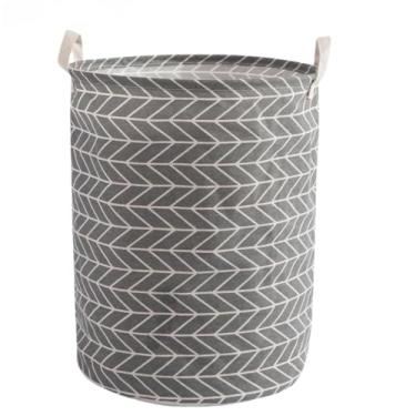 Imagem de Cesto De Roupa Suja Organizador de Brinquedos Dobrável(Galho Horizontal)