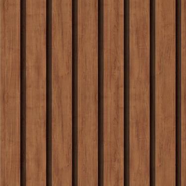 Imagem de Papel De Parede Madeira Adesivo Ripado 10 Metros Lavável 3d Autocolant