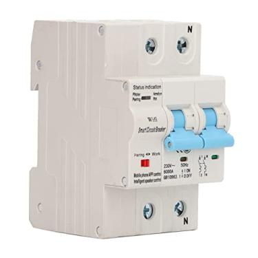 Imagem de Fafeicy Disjuntores de Fluxo de Wi -Fi Com Atraso de Tempo Multifuncional, Tubos de Aluguel/bombas de água - Classe ⅱ e ⅲ (63a)