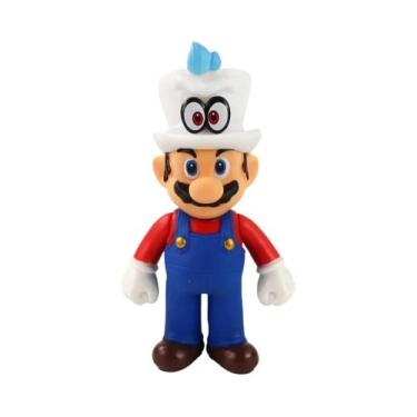 Imagem de Figuras Colecionáveis Super Mario Bros - Luigi, Yoshi e Outros Persona