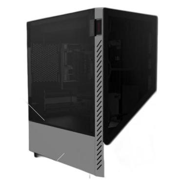 Imagem de Gabinete Gamer Pcyes White Ghost Lateral Vidro Mid-Tower