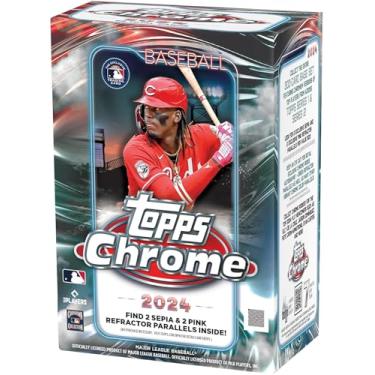 Imagem de Topps - Cards Colecionáveis - Topps Chrome MLB Baseball 2024 - Value Box - 28 Cards