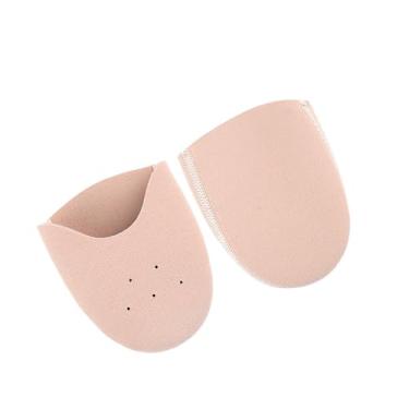 Imagem de LCSVCCXA Par de Protetores de Dedos para Sapatilhas de Ponta, Meias para Corrida, Performance de Palco, Mulheres