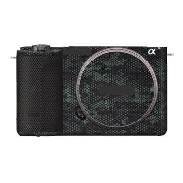 Imagem de Película de vinil antirriscos para Sony ZV-E10 II Película de desenho animado protetor corporal casaco acessórios de fotografia adesivo E10 Mark II (Mamba Green)