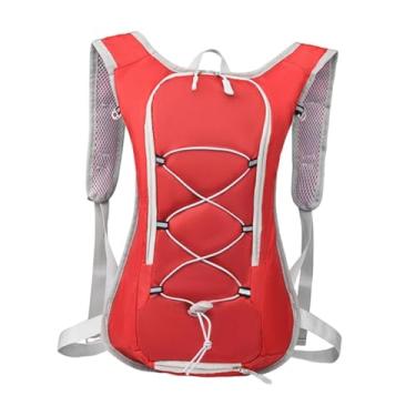 Imagem de Dynwave Mochila de hidratação Mochila para ciclismo ao ar livre de hidratação portátil para camping, Vermelho