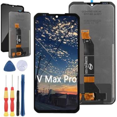 Imagem de Yuxyiony Nova tela de substituição para tela LCD Doogee V Max Pro e acessórios de ferramentas de substituição