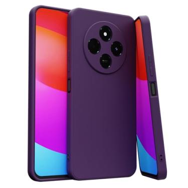 Imagem de Capa Case Compatível Xiaomi REDMI 14C Silicone Aveludada [ROXO DARK]