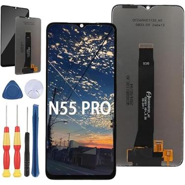 Imagem de Yuxyiony Nova tela de substituição para DOOGEE N55 / N55 Pro tela de reparo de tela LCD e acessórios de ferramenta de substituição