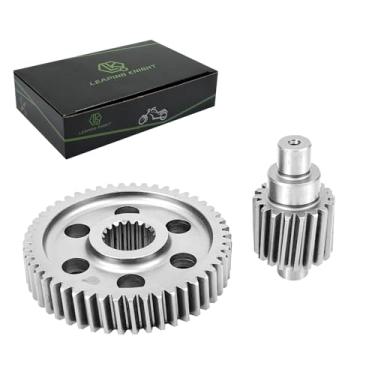 Imagem de Engrenagem de transmissão secundária de alto desempenho GY6 49cc 50cc 80cc 100cc Racing Final Drive Gear Set adequado para 139QMB 139QMA 147QMD Motor Scooter Moped ATV Go Kart (18-49T)